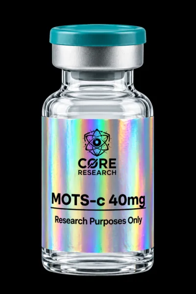 MOTS-c 40mg vial, Core Research product image, research use only