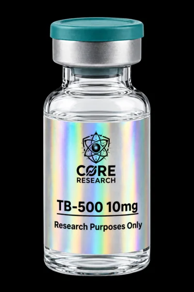 TB-500 10mg vial, Core Research product image, research use only