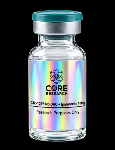 CJC-1295 No DAC + Ipamorelin 10mg, Core Research product image, research use only